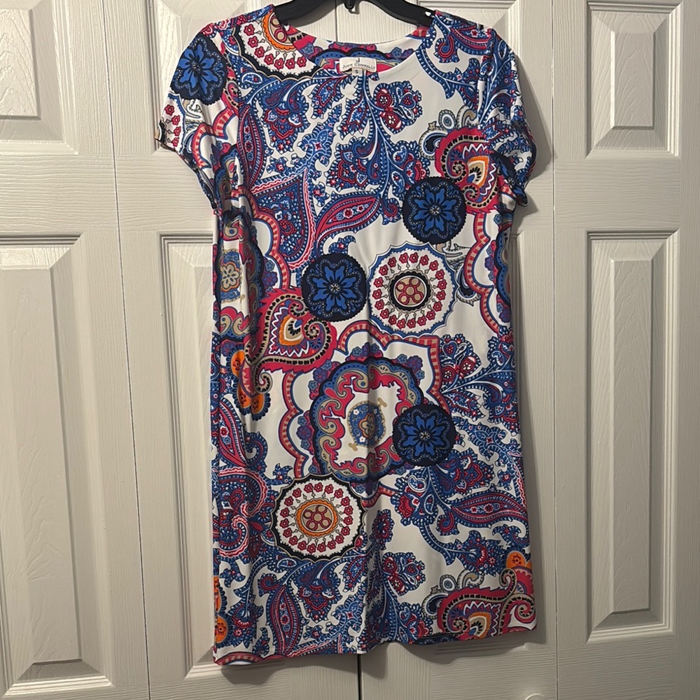 Jude Connally Multicolor Paisley Dress